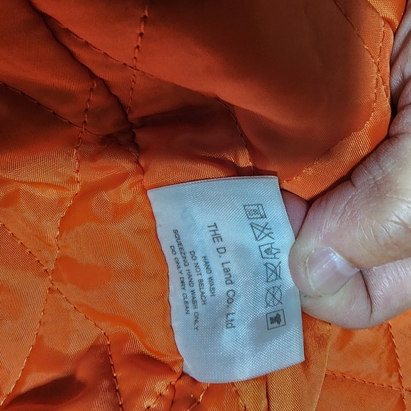 DISNEY EUC WOMENS SZ SMALL MICKEY MOUSE BOMBER VARSITY STYLE LINED JACKET COAT - Picture 9 of 14